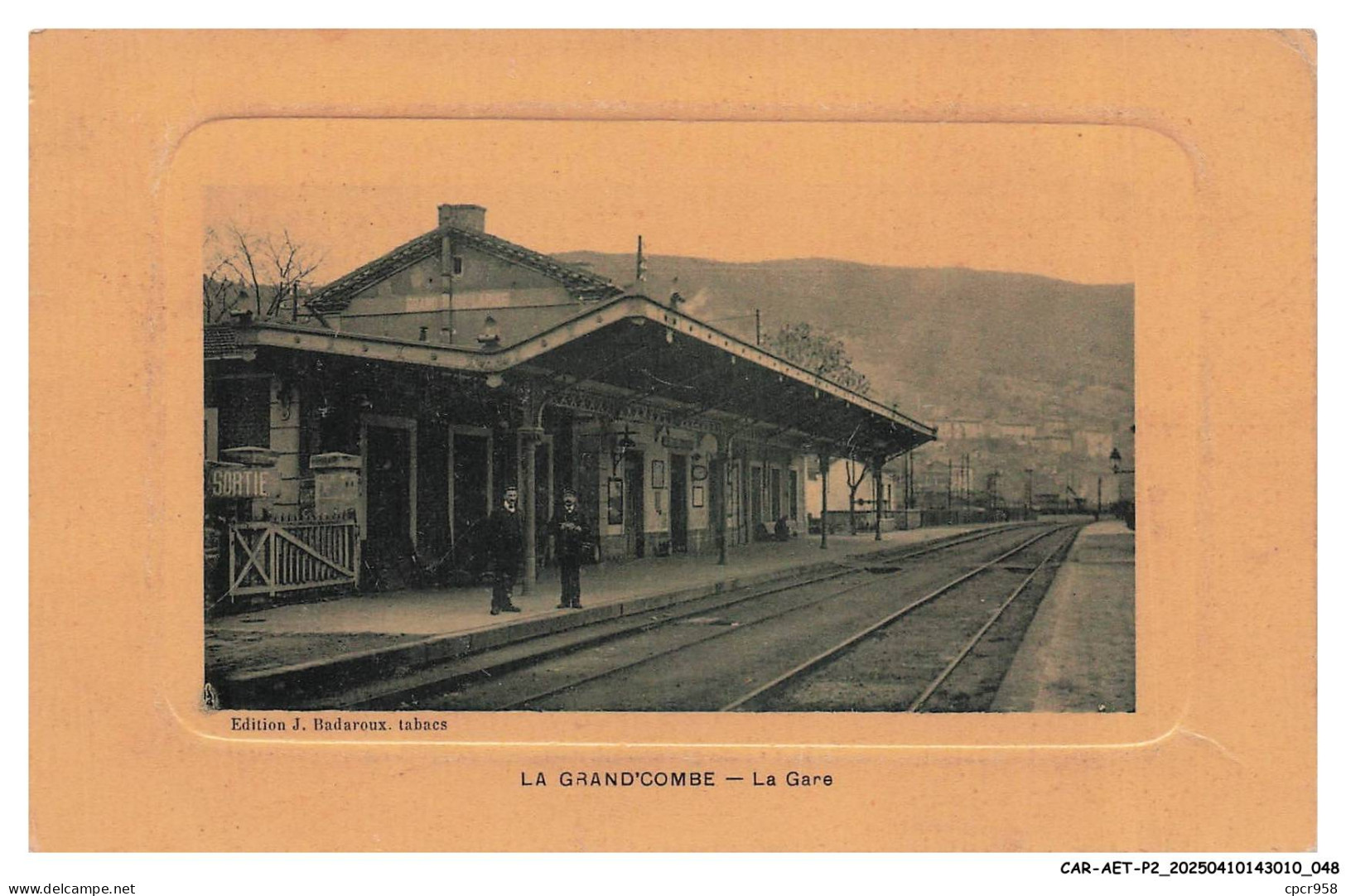CAR-AETP2-0080-30 - LA GRAND'COMBE - La gare