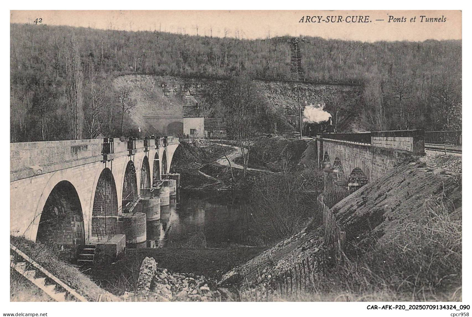 CAR-AFKP20-1073-89 - ARCY-SUR-CUR - Ponts et tunnels