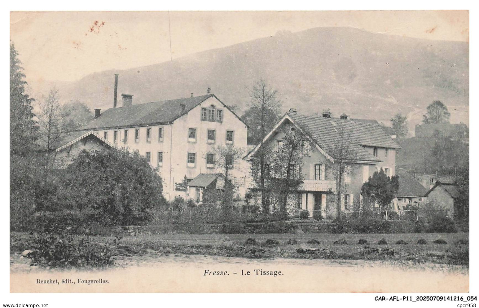 CAR-AFLP11-0501-70 - FRESSE - Le tissage