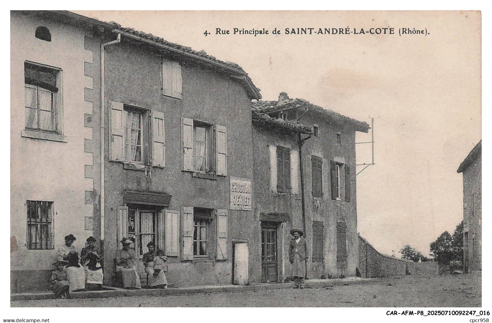 CAR-AFMP8-0314-69 - SAINT-ANDRE-LA-COTE - Rue principale
