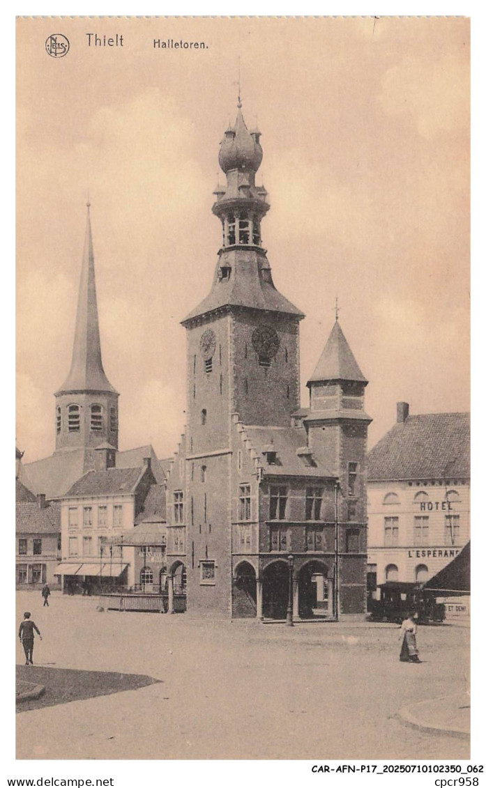 CAR-AFNP17-0813-BELGIQUE - THIELT - Halletoren