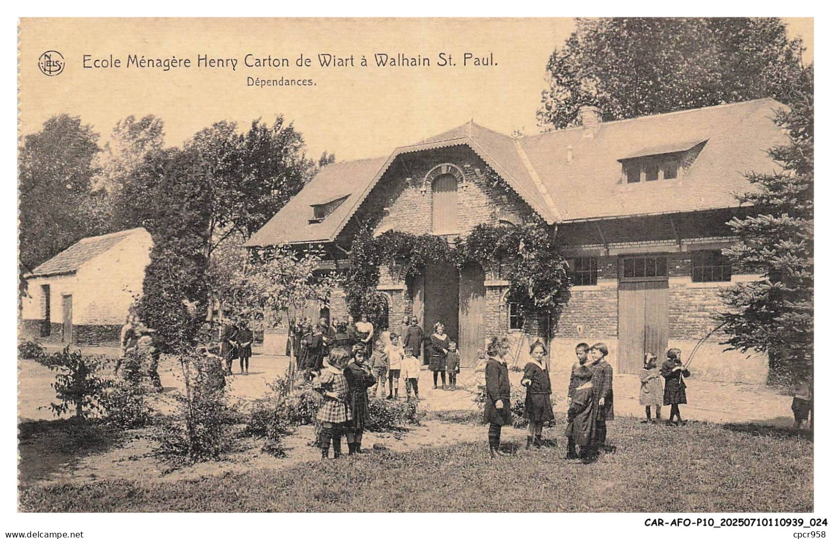 CAR-AFOP10-0473-BELGIQUE - Ecole ménagère henry carton de WIART à walhain - SAINT-PAUL