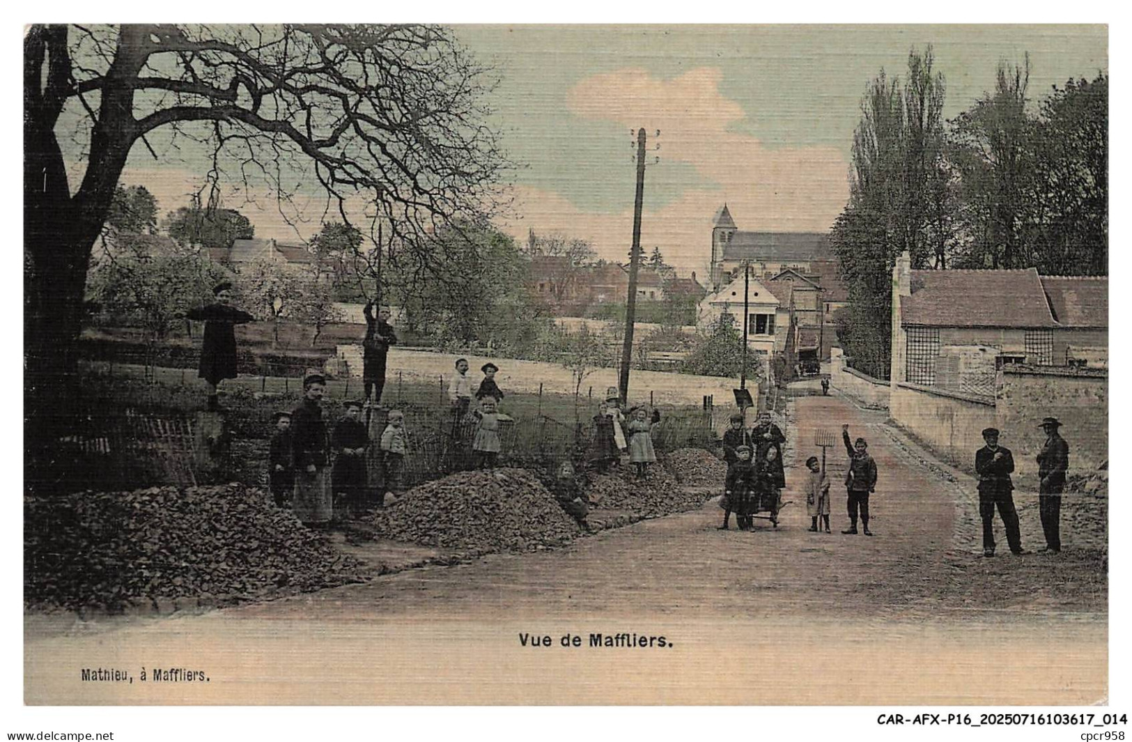 CAR-AFXP16-0822-95 - MAFFLIERS - Vue de maffliers