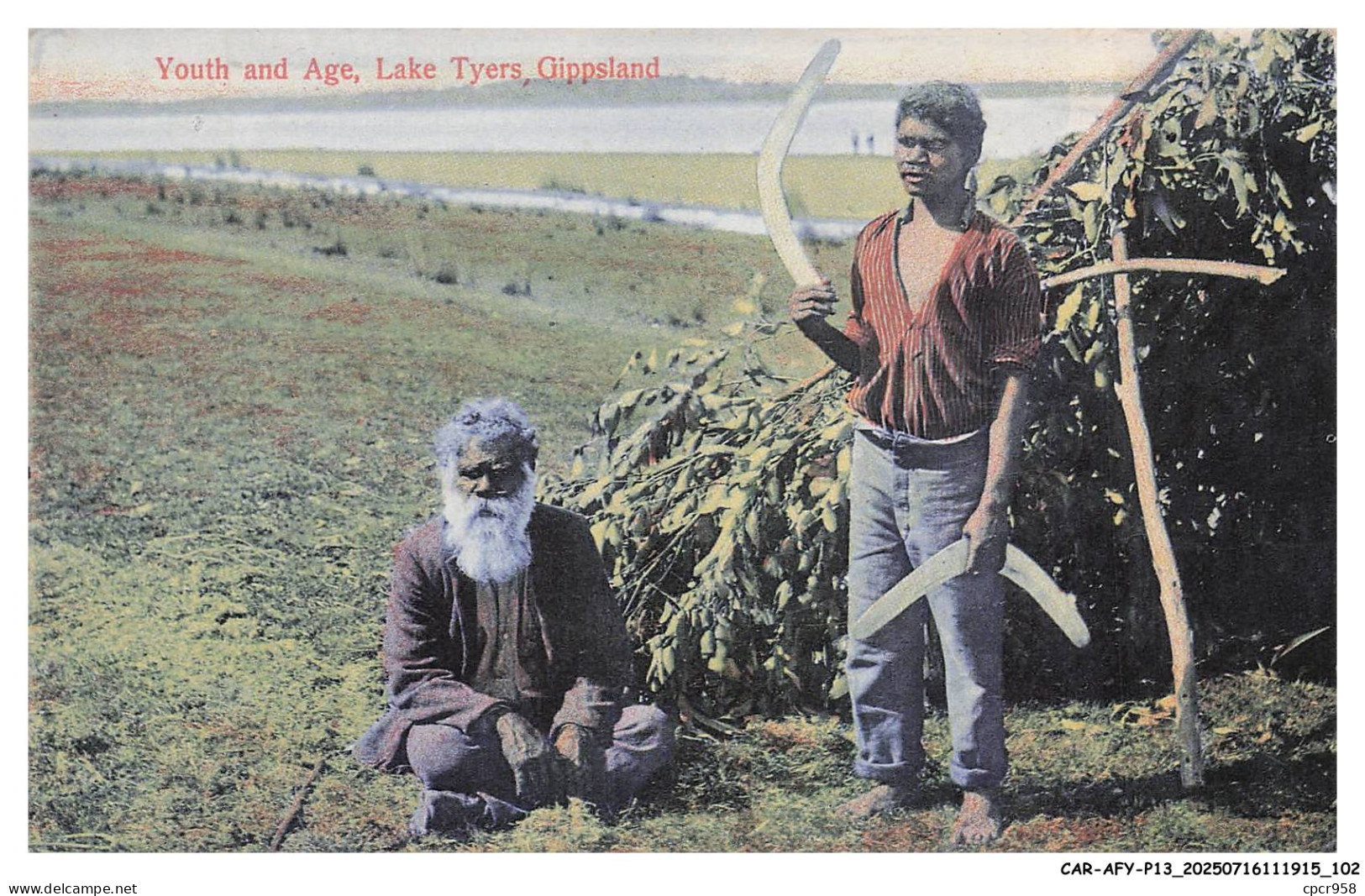 CAR-AFYP13-0695-AUSTRALIE - LAKE TYERS - Youth and age - Gippsland