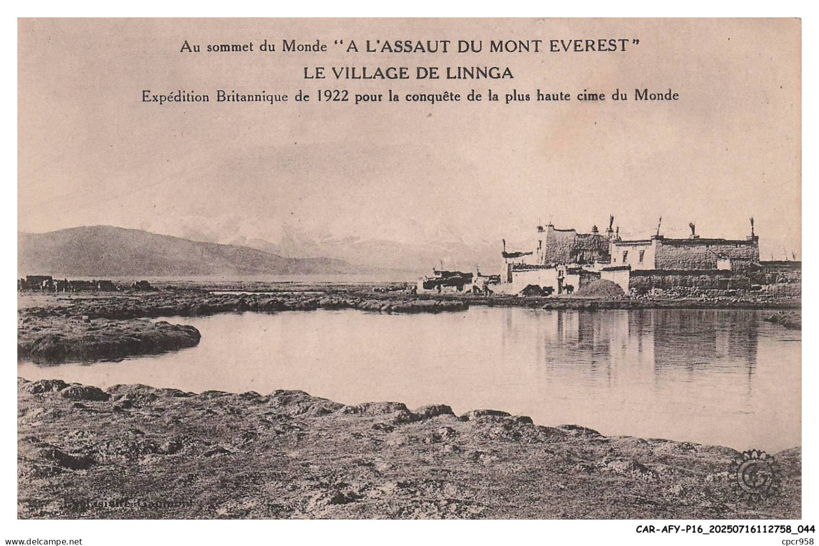 CAR-AFYP16-0862-TIBET - Le village de linnga