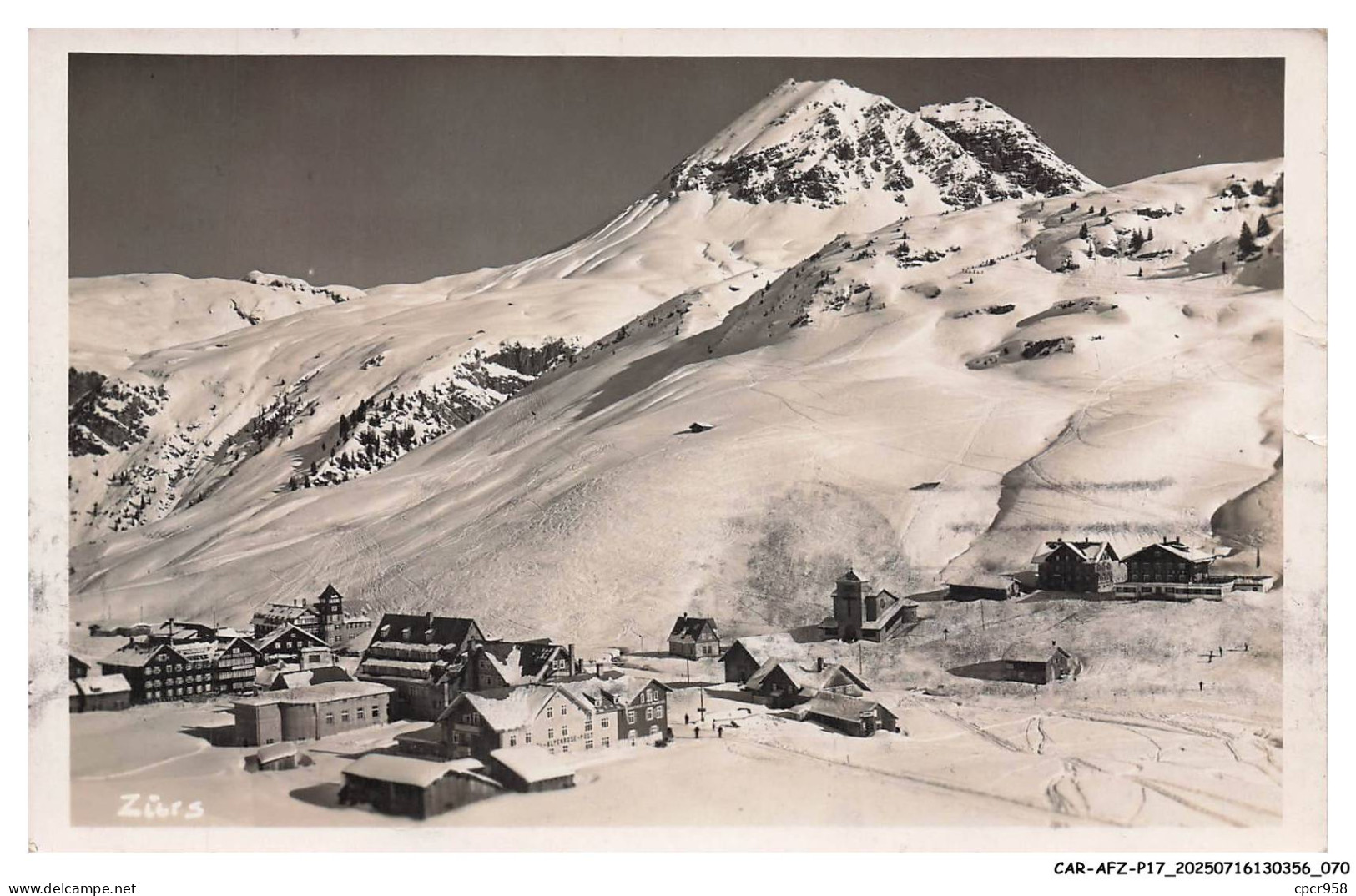 CAR-AFZP17-0968-AUTRICHE - ZÜRS - Vue générale