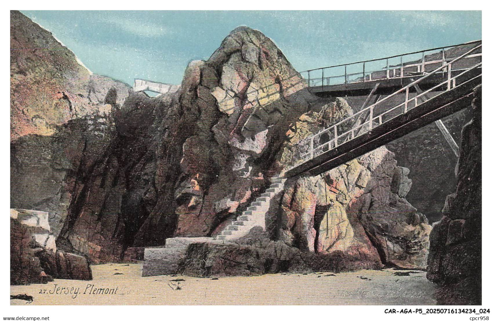 CAR-AGAP5-0204-ROYAUME-UNI - ILES DE LA MANCHE - JERSEY - Plemont