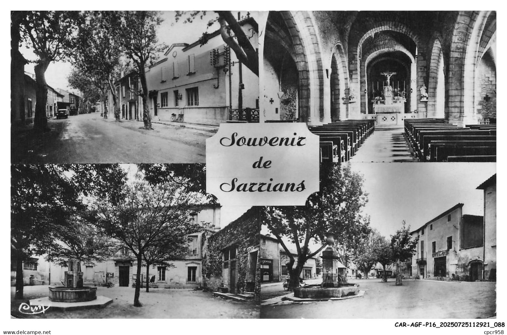 CAR-AGFP16-1025-84 - SARRIANS - Souvenir