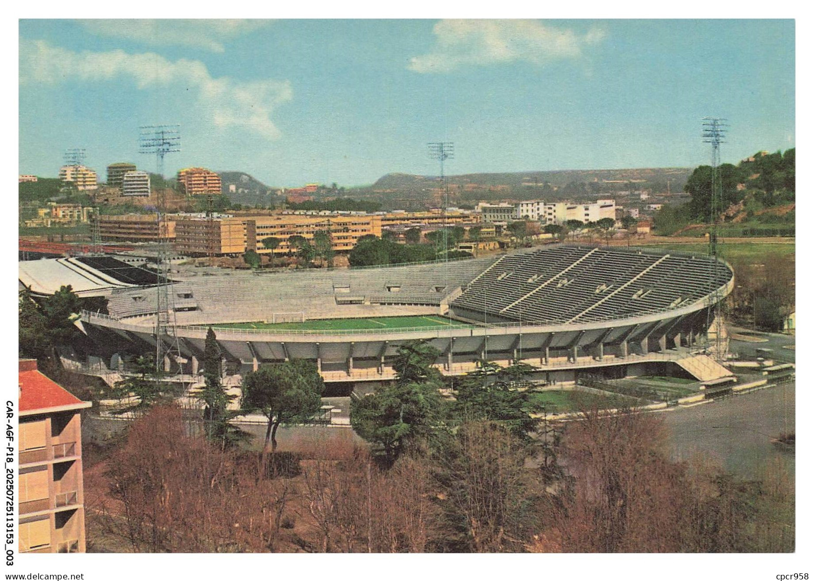 CAR-AGFP18-1127-ITALIE - ROMA - Stade flaminio