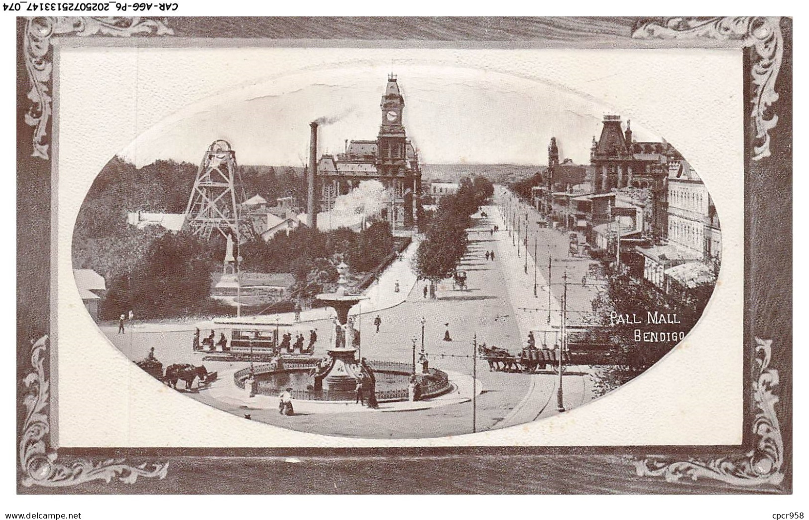 CAR-AGGP6-0289-ROYAUME UNI  - Pall mall BENDIGO