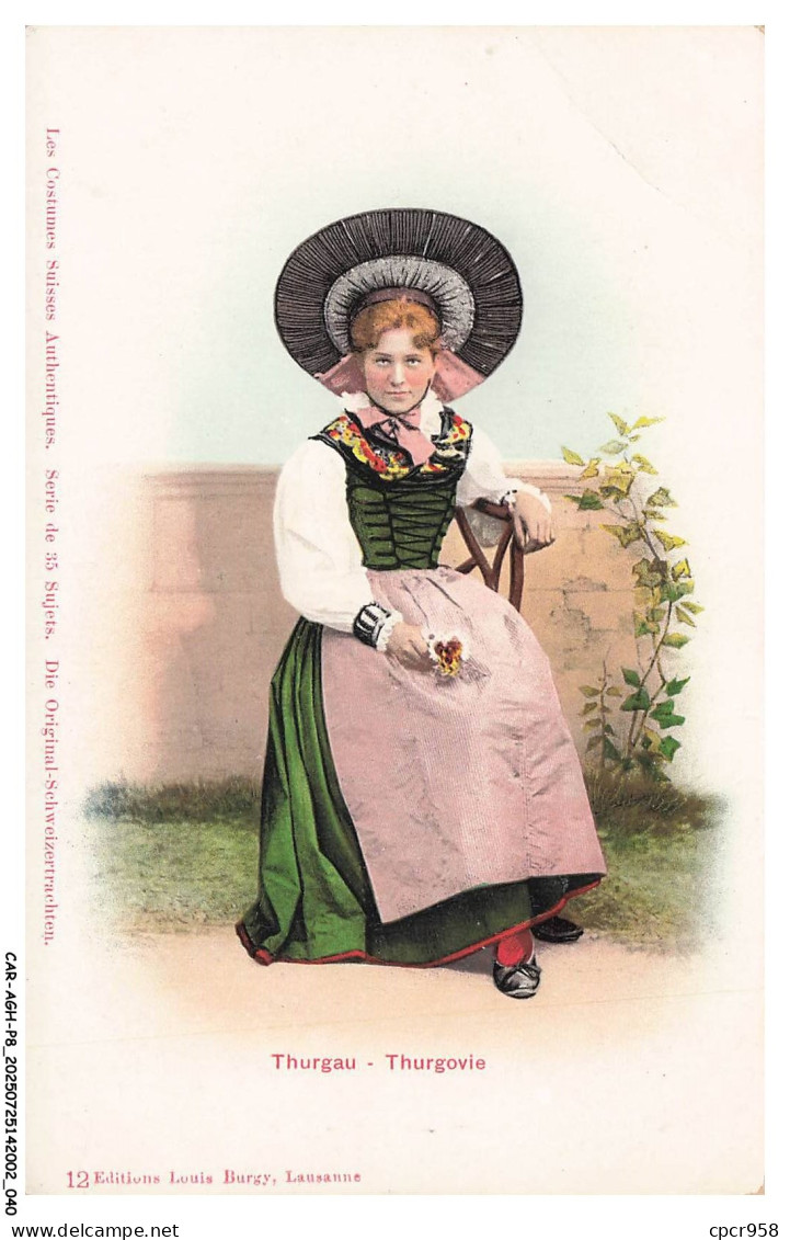 CAR-AGHP8-0366-SUISSE - THURGOVIE - Une femme