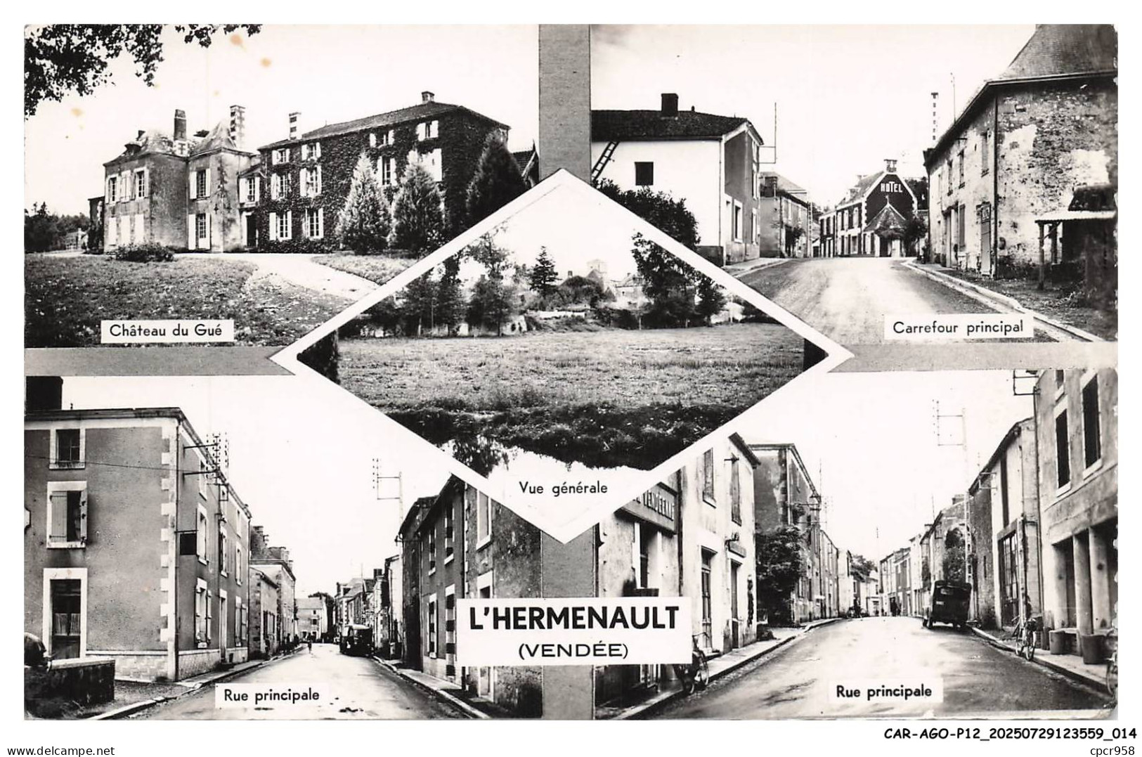CAR-AGOP12-0656-85 - L'HERMENAULT - Divers aspects