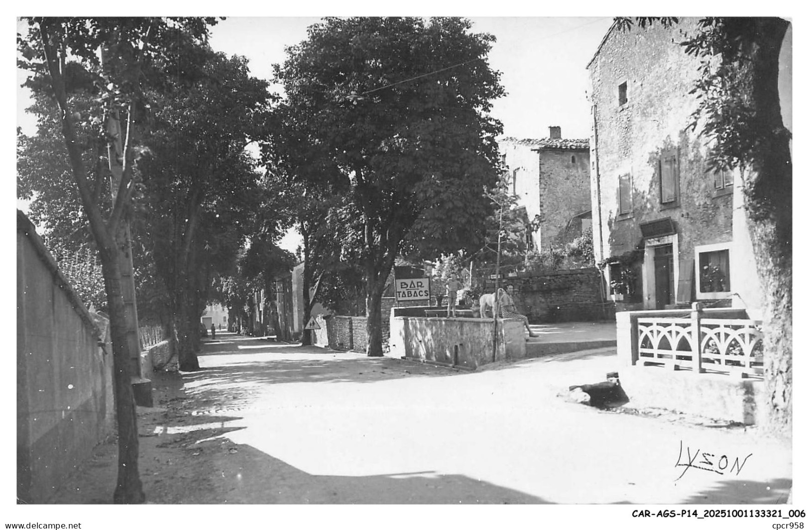 CAR-AGSP14-0876-84 - SAINT-CHRISTOL - Avenue du cours