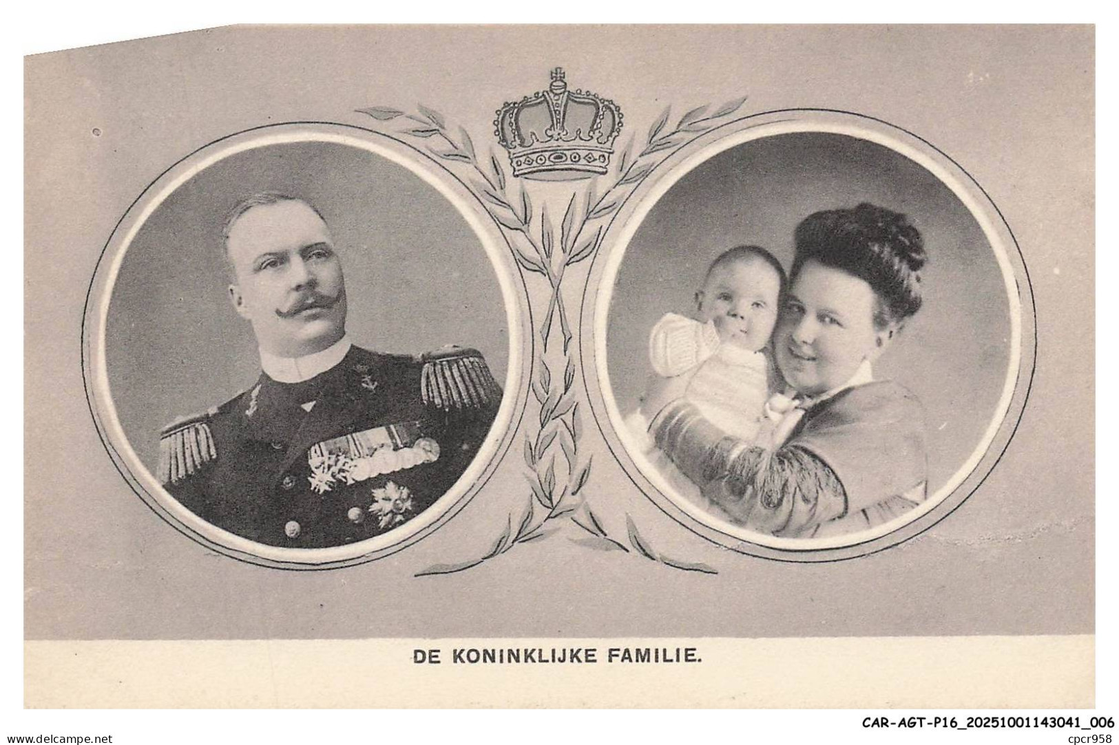 CAR-AGTP16-0691-PAYS-BAS - De koninklijke familie
