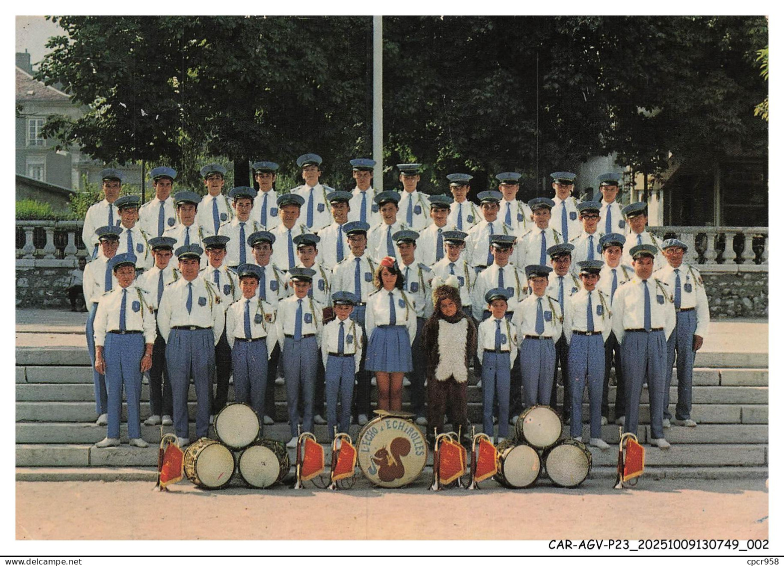 CAR-AGVP23-1072-38 - ECHIROLLES - Notre belle fanfare