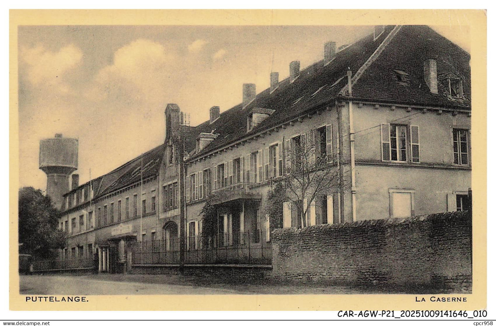 CAR-AGWP21-1057-57 - PUTTELANGE - La caserne