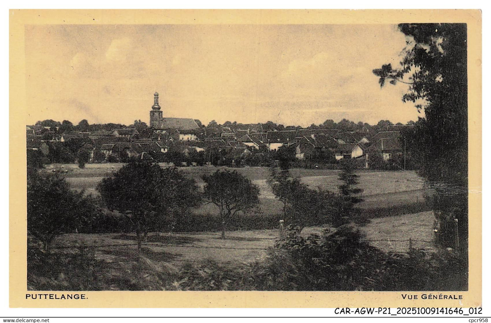 CAR-AGWP21-1058-57 - PUTTELANGE - Vue générale