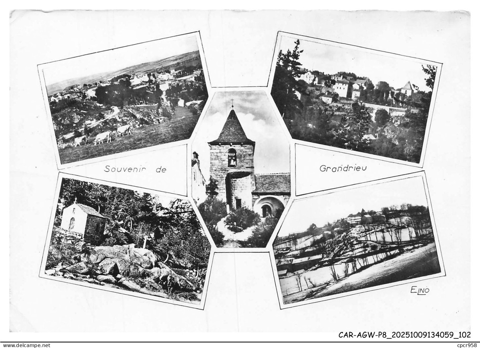 CAR-AGWP8-0415-48 - SOUVENIR DE GRANDIEU