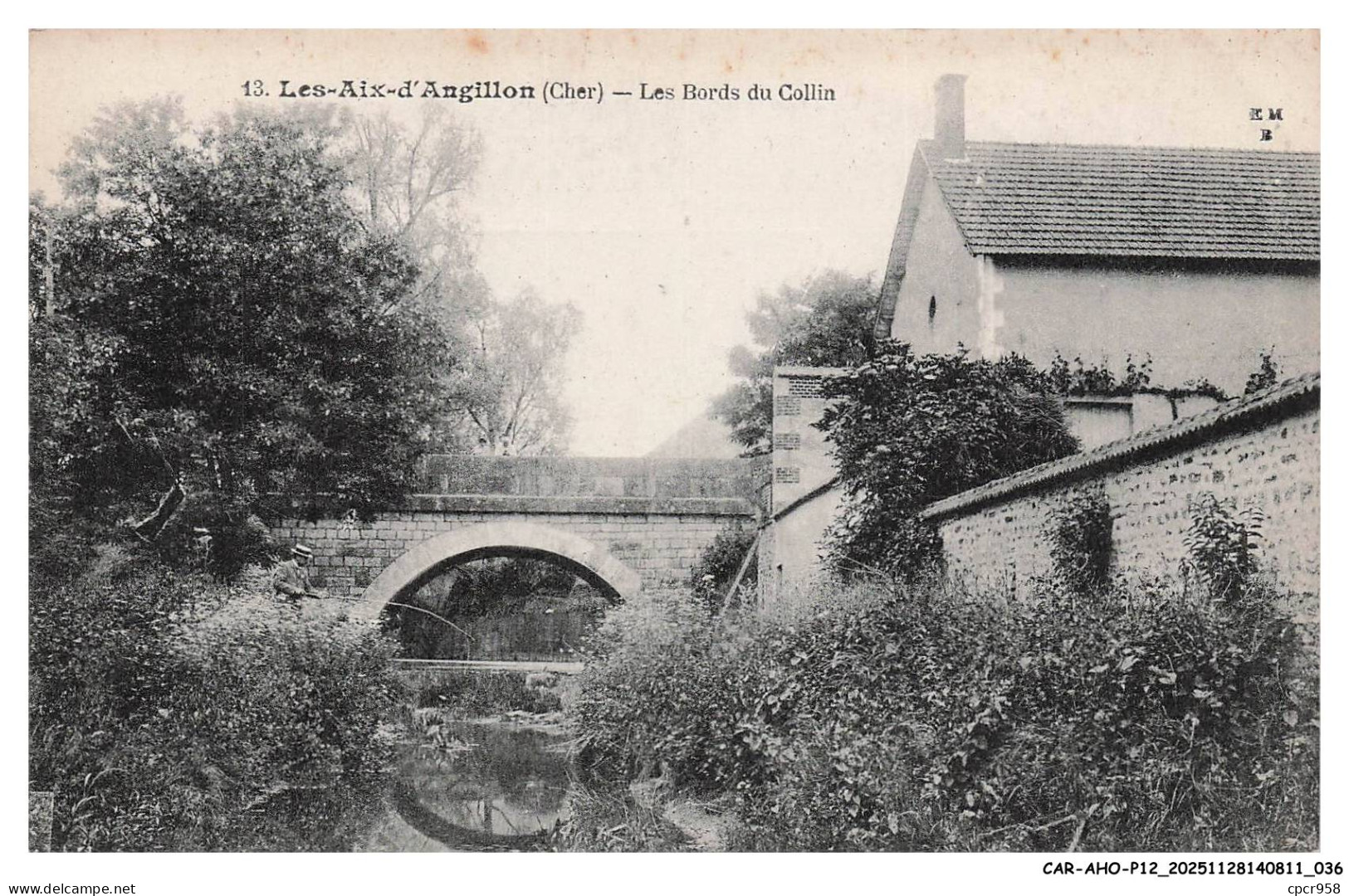 CAR-AHOP12-0606-18 - LES-AIX-D'ANGILLON - Les bords du collin