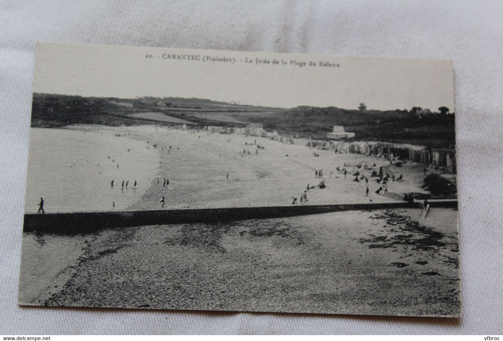 Carantec, la jetée de la plage du Kélenn, Finistère 29