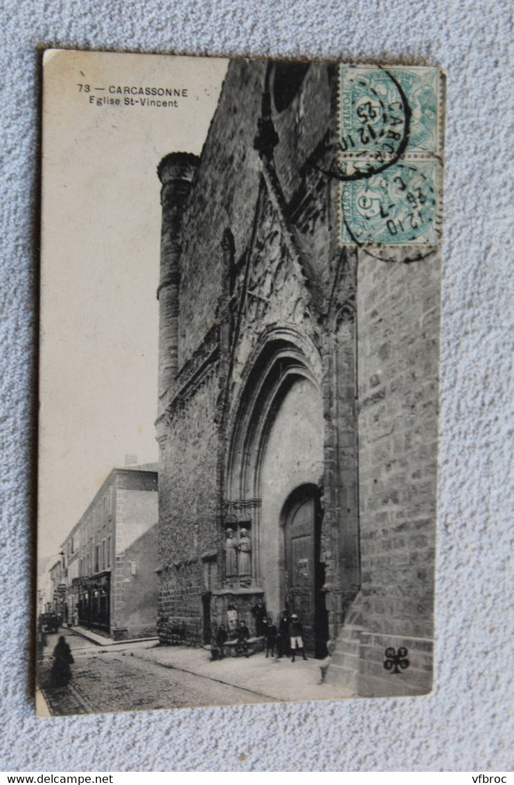 Carcassonne, église saint Vincent, Aude 11
