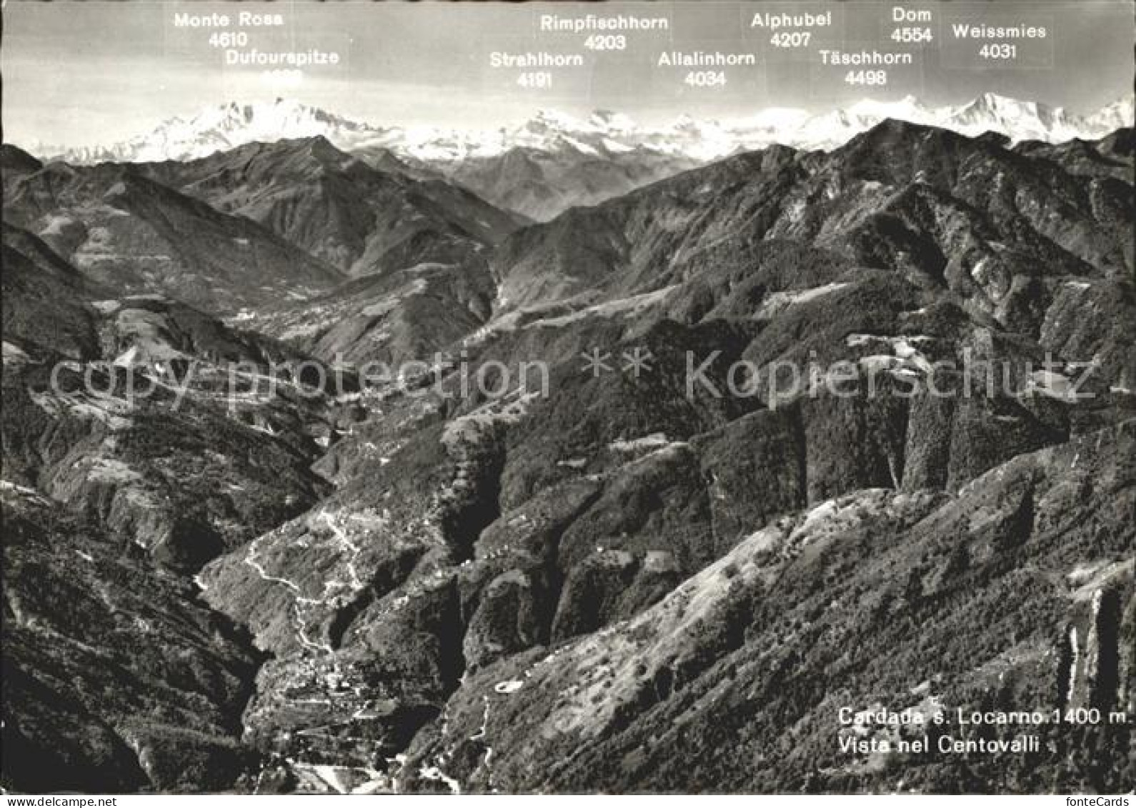Cardada Vista nel Centovalli