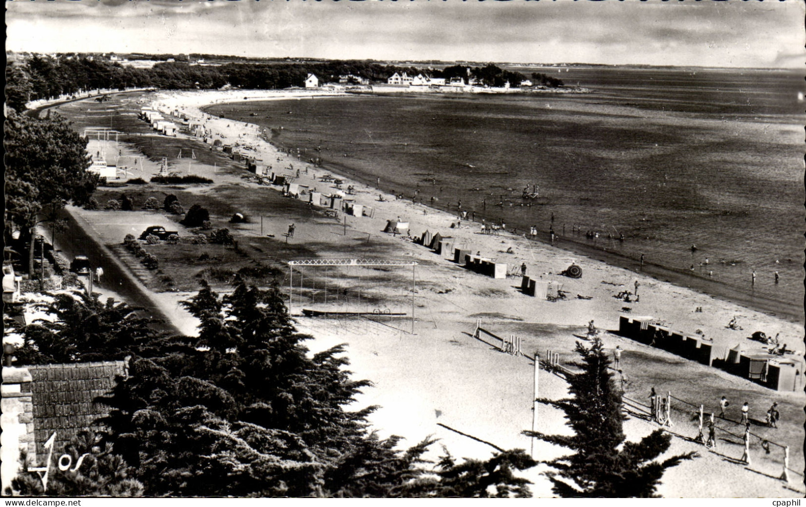 Carnac Plage - Le Grande Plage de Carnac - CPA