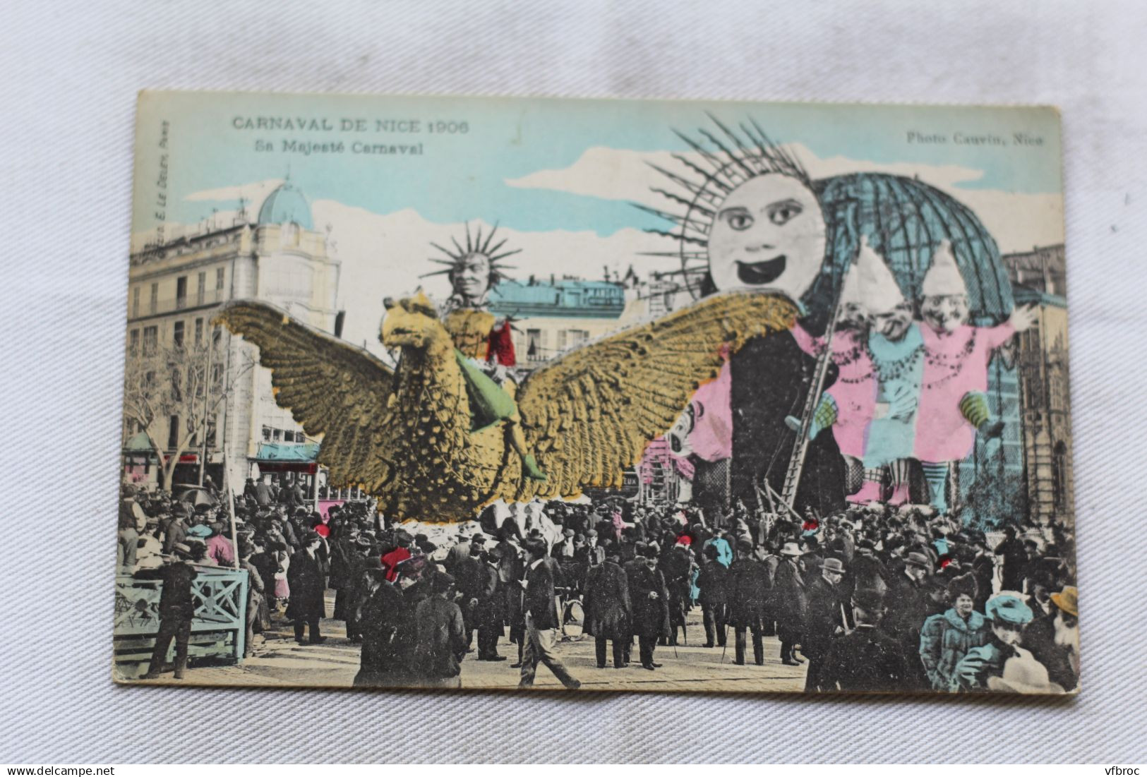 carnaval de Nice 1906, sa majesté carnaval, Alpes Maritimes 06