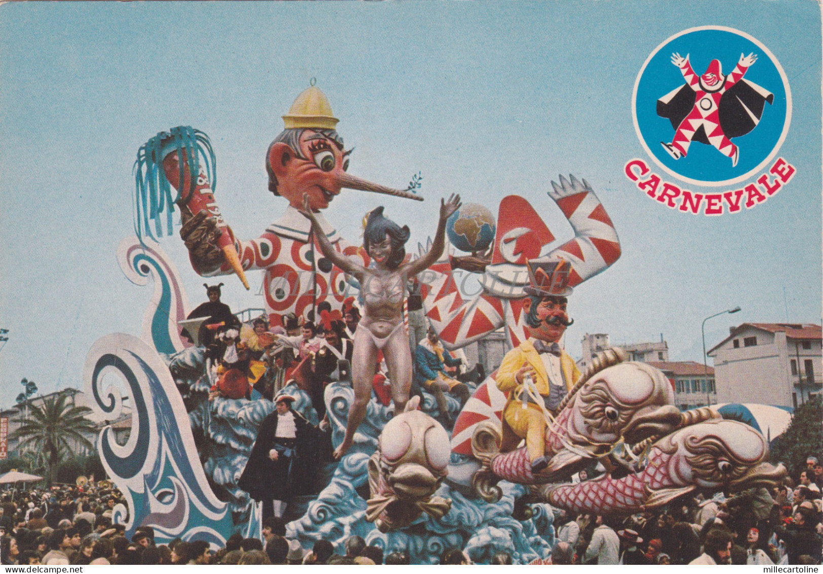 CARNEVALE DI VIAREGGIO - Pinocchio, Cartolina