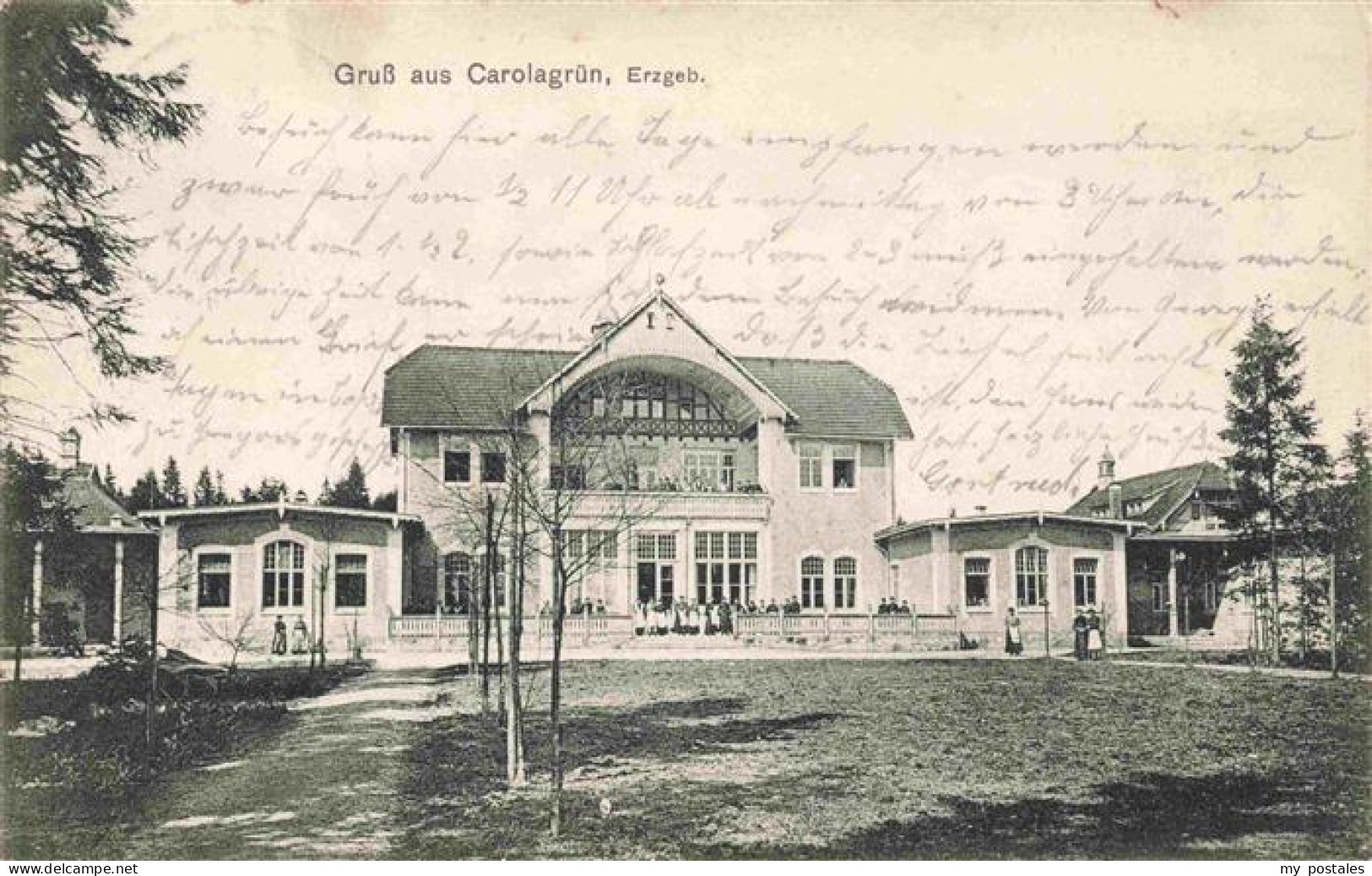 Carolagruen Schoenheide Erzgebirge Erholungsheim