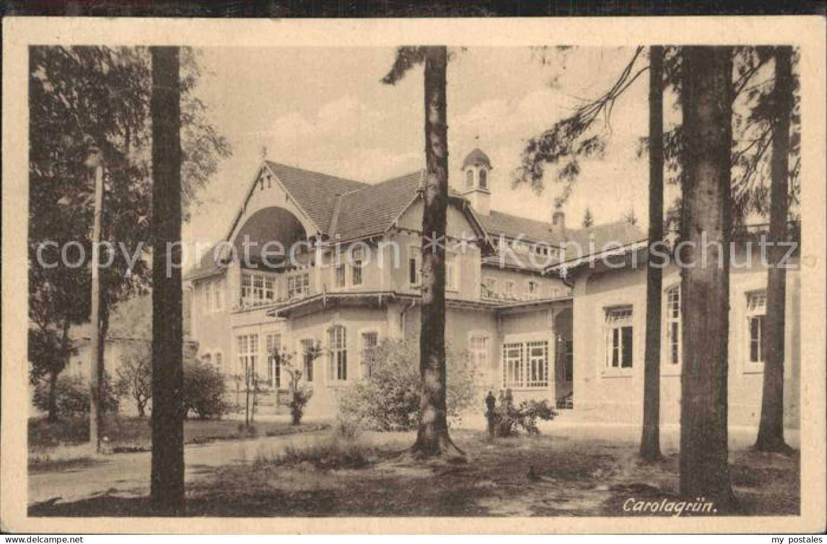 Carolagruen Schoenheide Erzgebirge Heilstaette