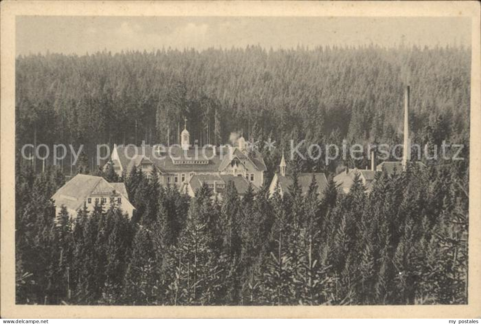 Carolagruen Schoenheide Erzgebirge Heilstaette