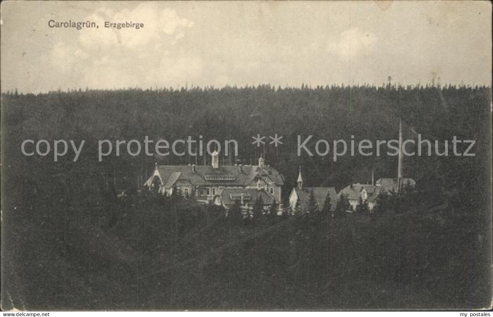 Carolagruen Schoenheide Erzgebirge Heilstaette