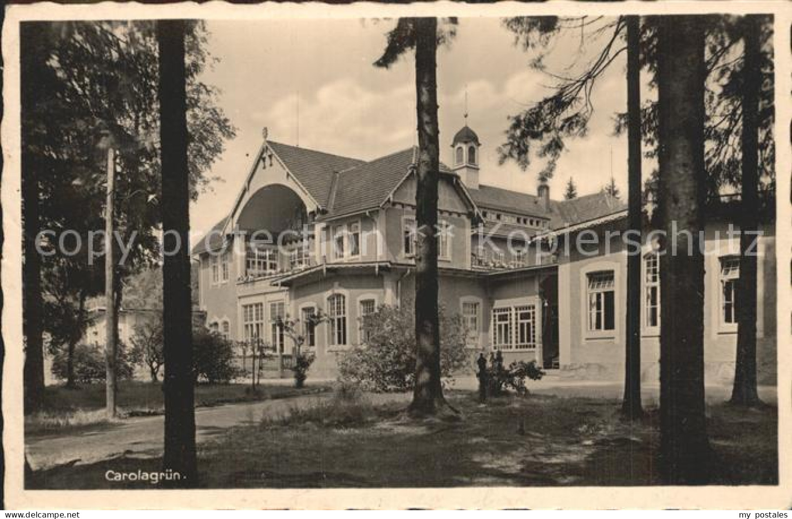 Carolagruen Schoenheide Erzgebirge Heilstaette