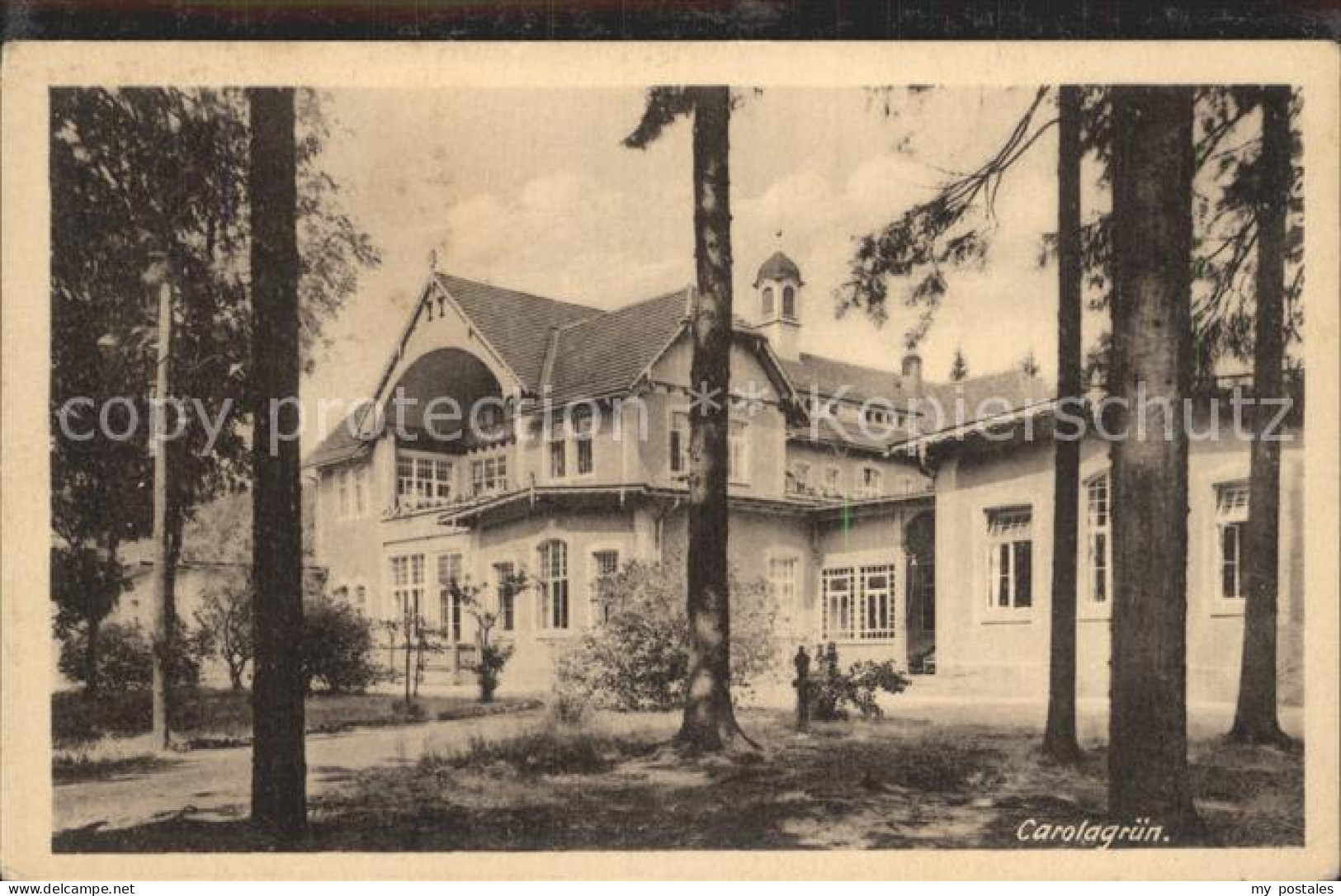 Carolagruen Schoenheide Erzgebirge Heilstaette