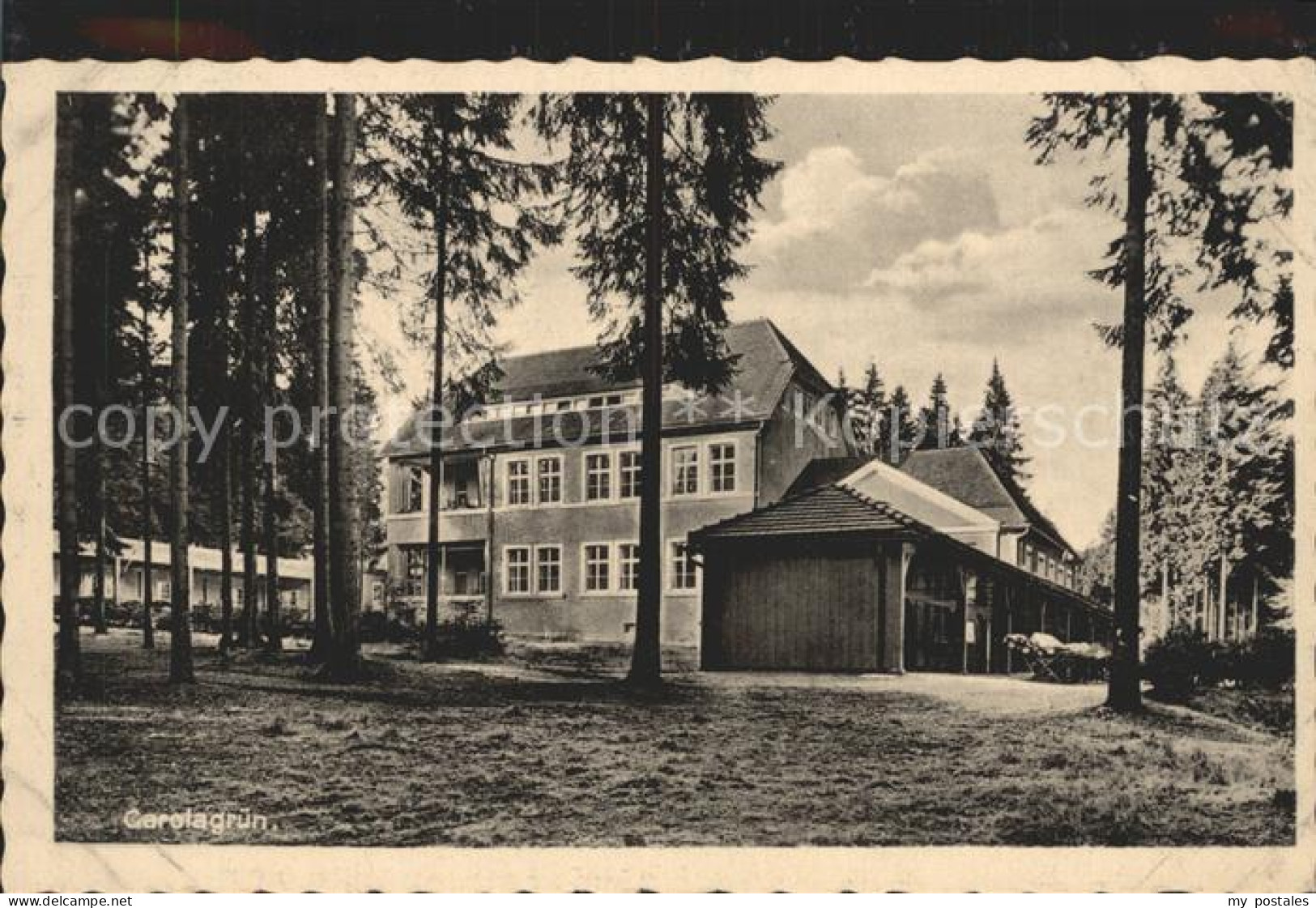 Carolagruen Schoenheide Erzgebirge Heilstaette