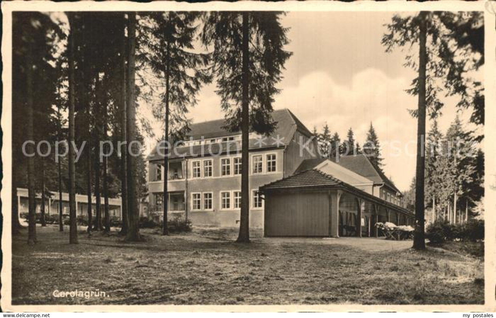 Carolagruen Schoenheide Erzgebirge Heilstaette