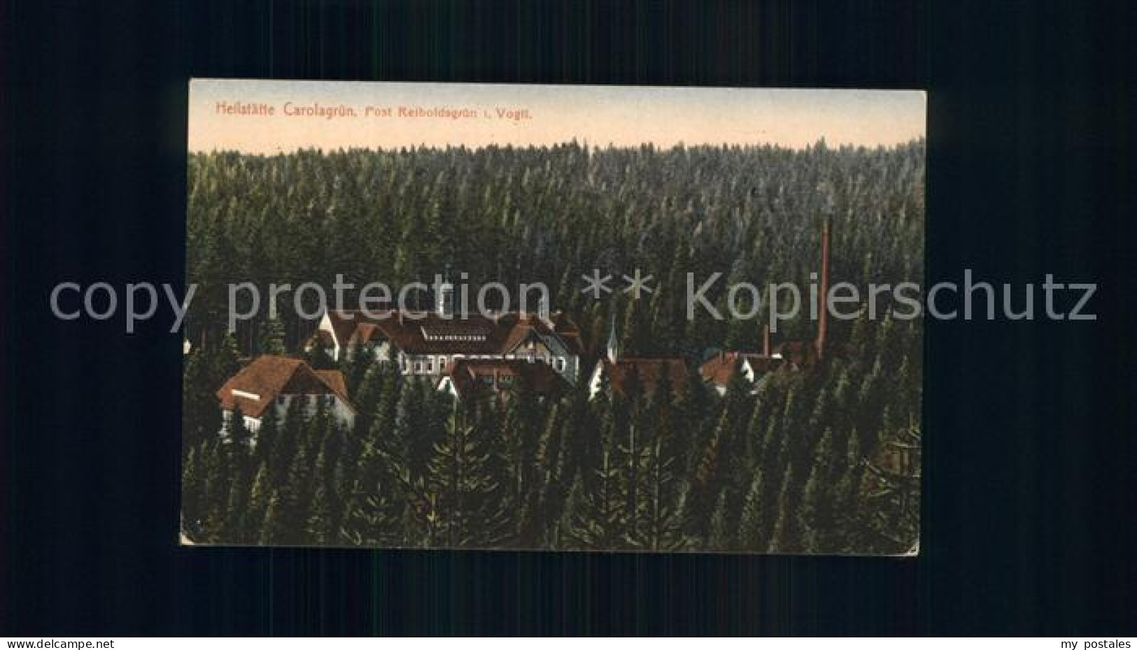 Carolagruen Schoenheide Erzgebirge Heilstaette
