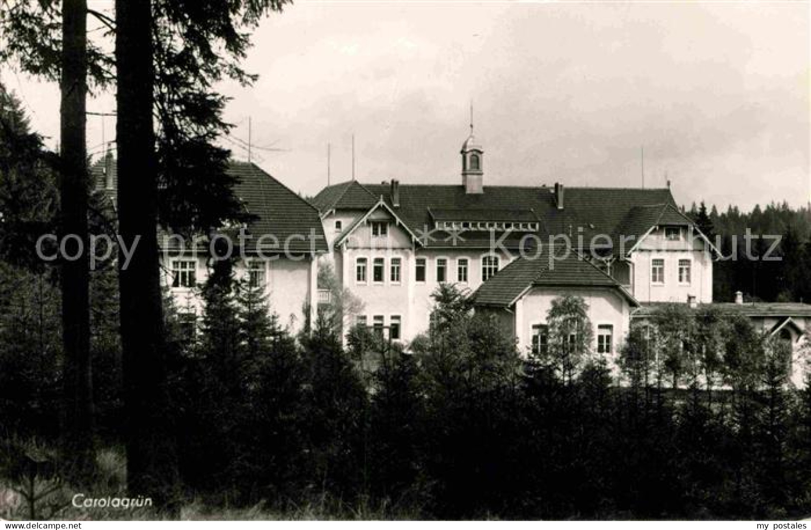 Carolagruen Schoenheide Erzgebirge Heilstaette