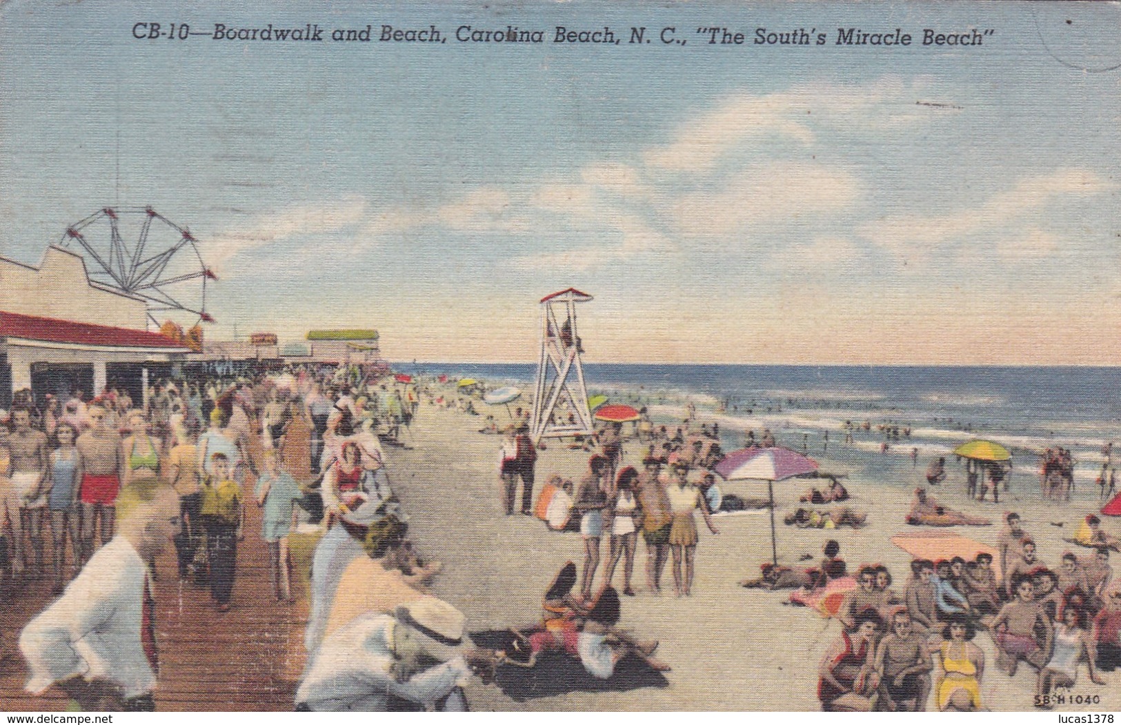 CAROLINA BEACH / BOARD WALK AN BEACH