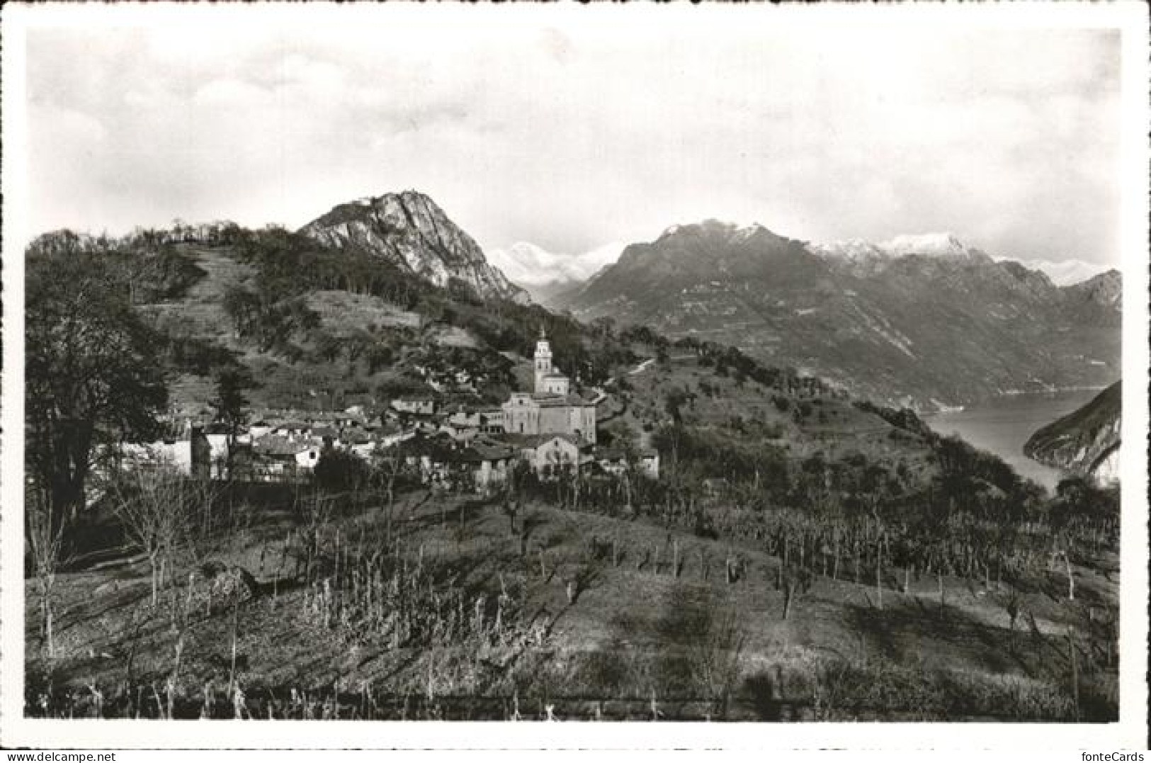 Carona Bergpanorama