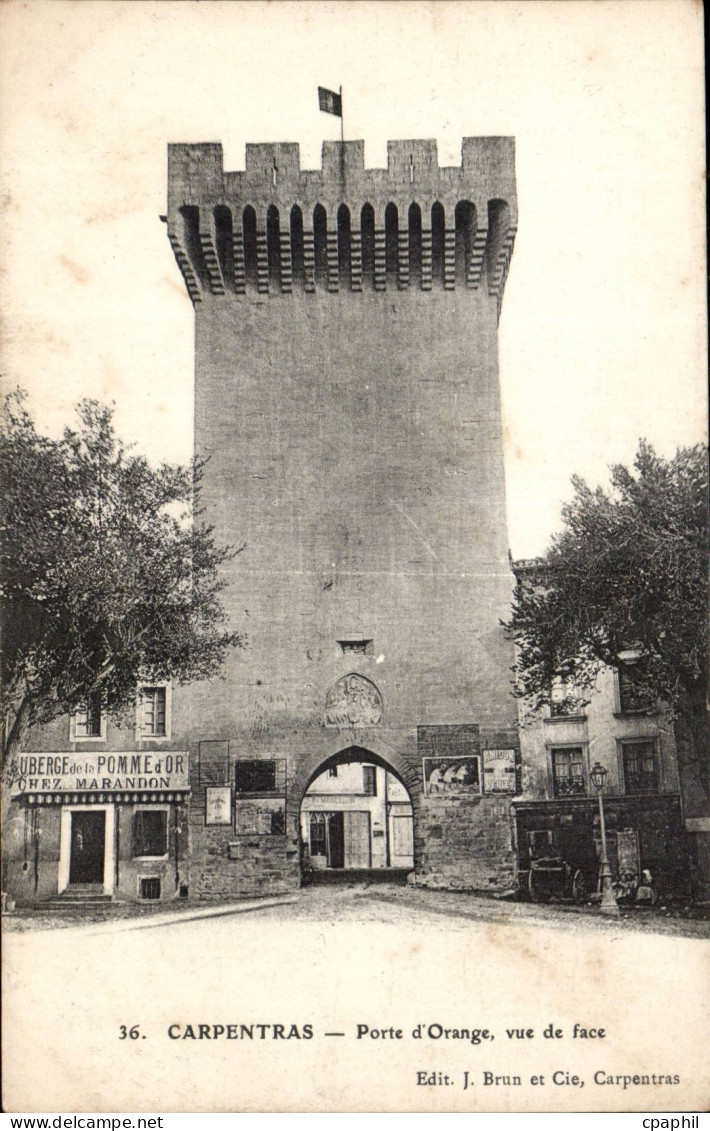 Carpentras - Porte d'Orange - CPA