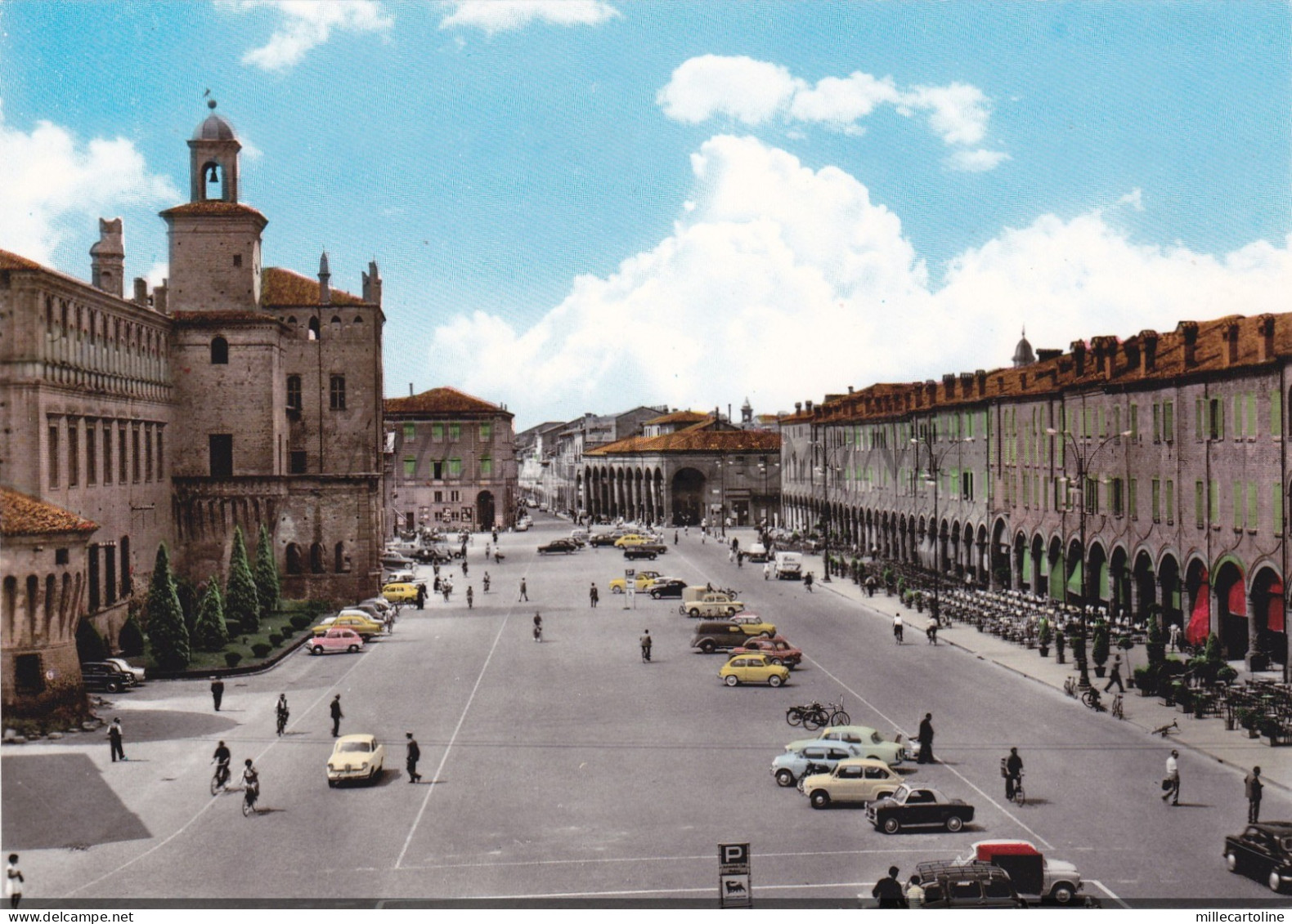 CARPI - Piazza, Cartolina