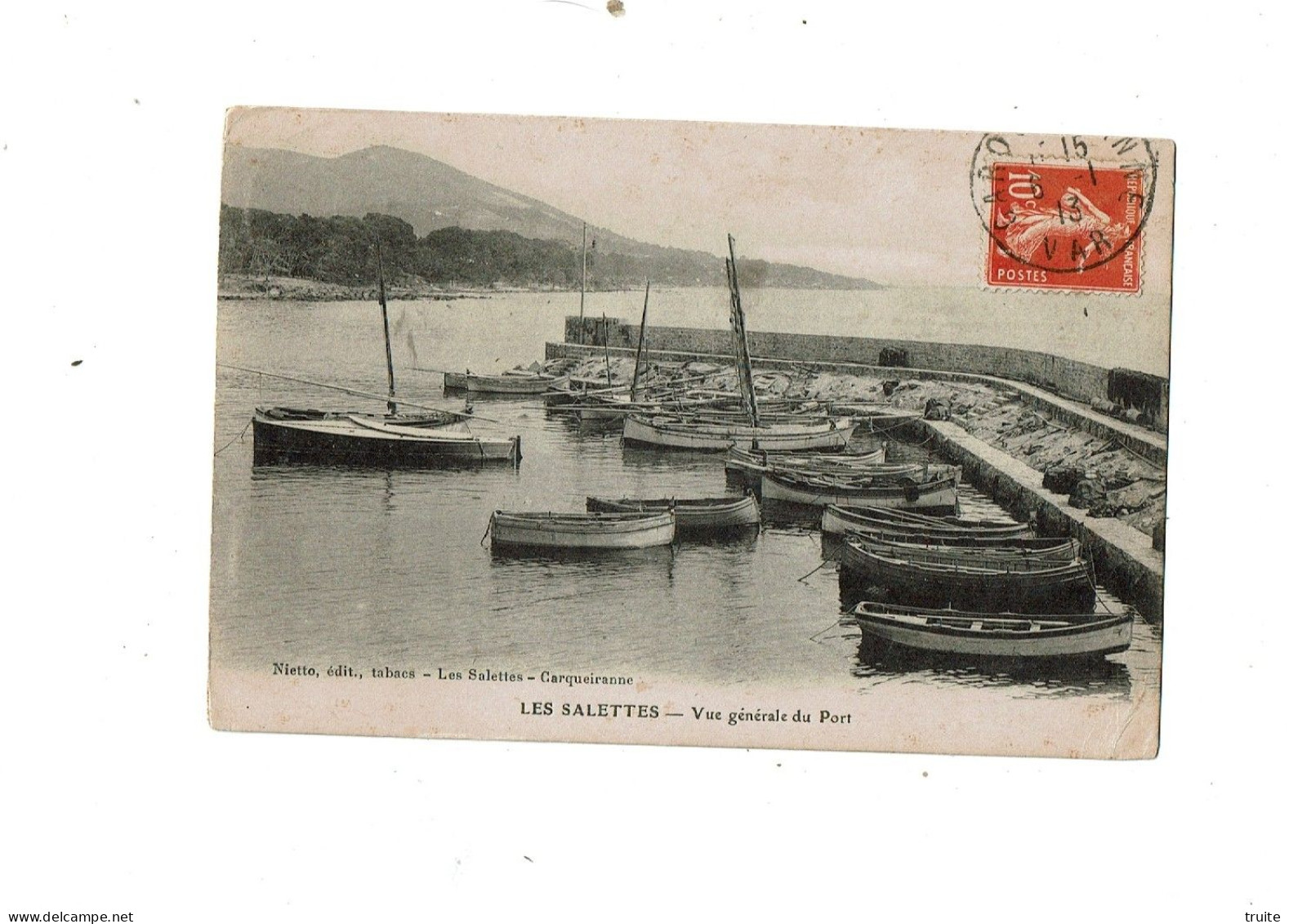 CARQUEIRANNE LES SALETTES VUE GENERALE DU PORT