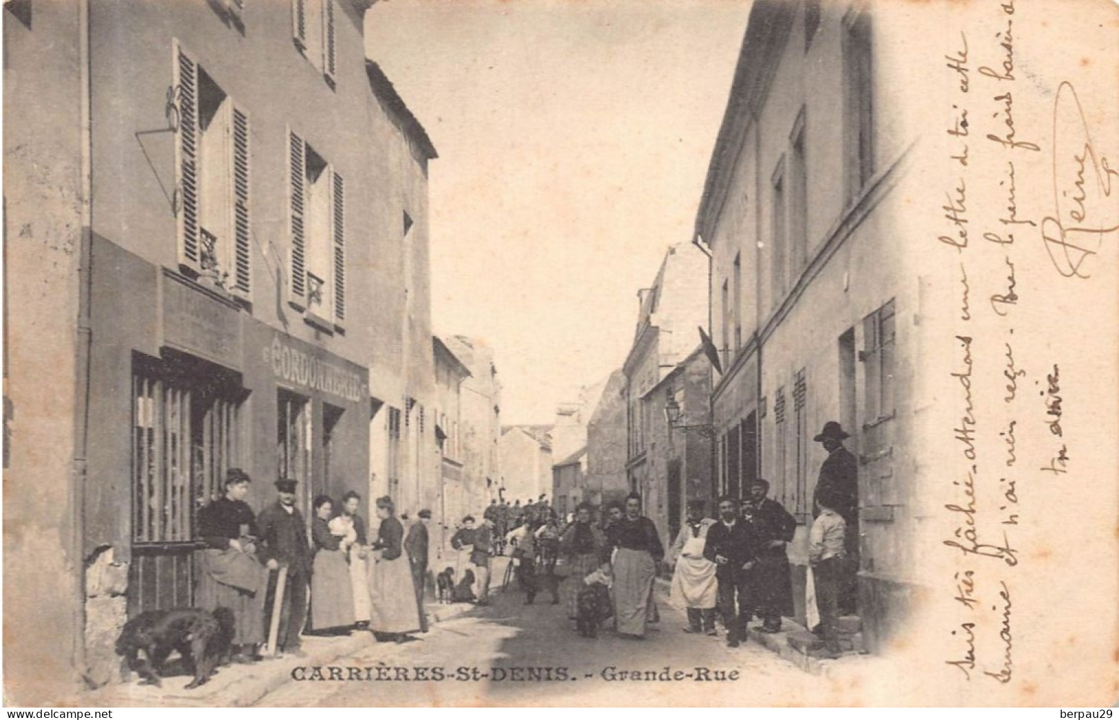 CARRIERES SUR SEINE - Grande rue