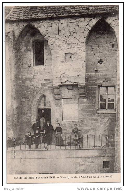 Carrières-sur-Seine, vestiges de l'abbaye (XIIIe siècle)