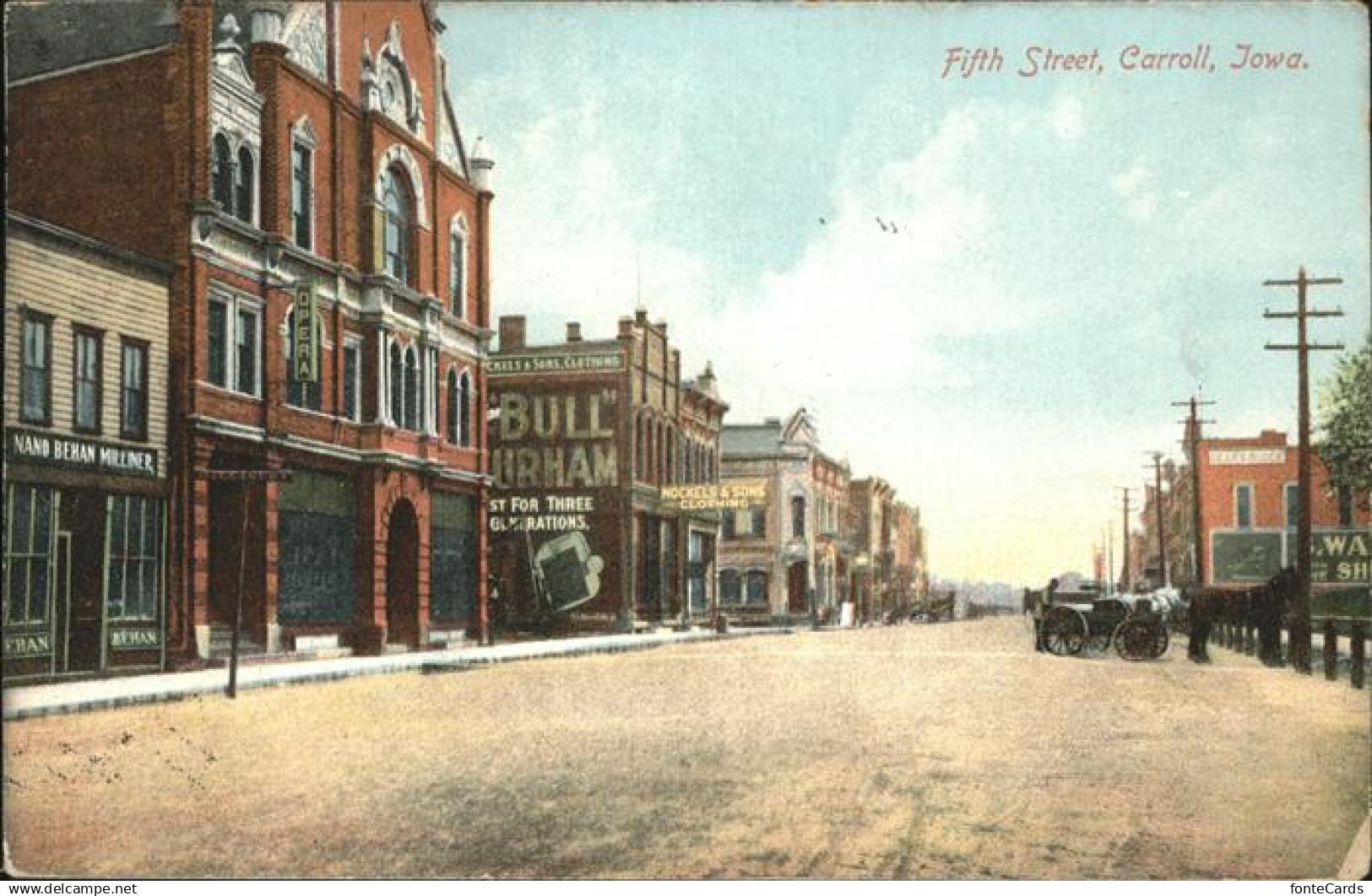 Carroll Iowa Fifth Street