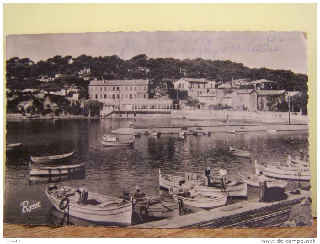 CARRY-LE-ROUET (BOUCHES-DU-RHONE) ARRIVEE DES PECHEURS.