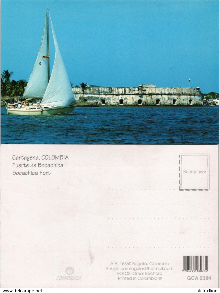 Cartagena (Kolumbien) Fuerte de Bocachica Bocachica Fort AK Kolumbien 1980