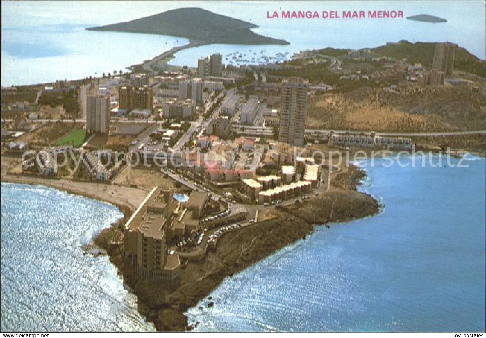 Cartagena Murcia Fliegeraufnahme